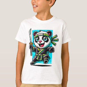 The Fearless Panda Ninja T-Shirt