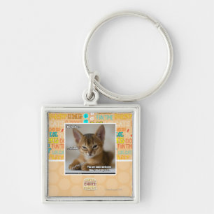 The feather is dead. keychain