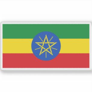 The Federal Democratic Republic of Ethiopia flag