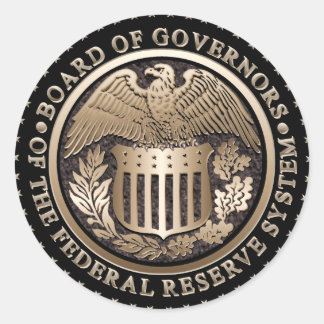 The Federal Reserve Classic Round Sticker