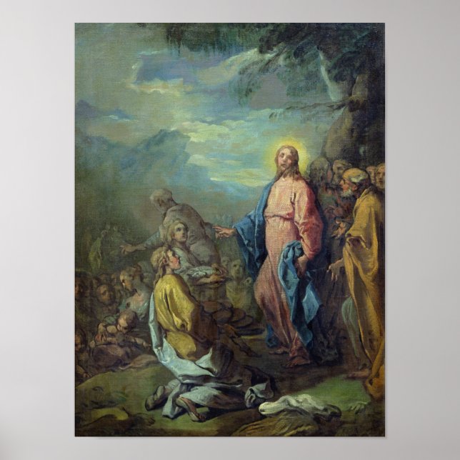 The Feeding of the Five Thousand, before 1733 Poster (Front)