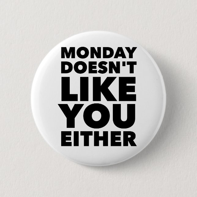 The Feeling's Mutual 2 Inch Round Button (Front)