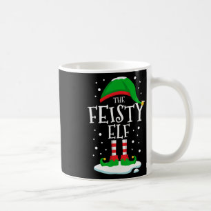 The Feisty Elf Christmas Family Matching Xmas Grou Coffee Mug