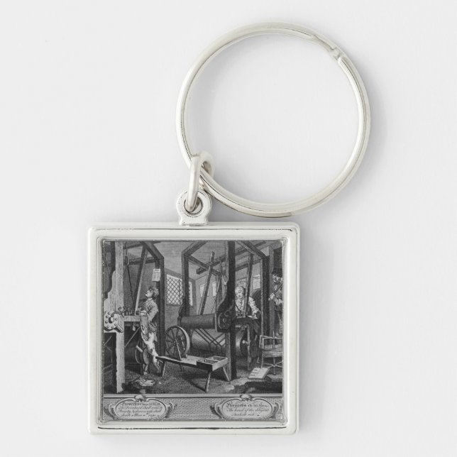 The Fellow 'Prentices at their Looms Keychain (Front)