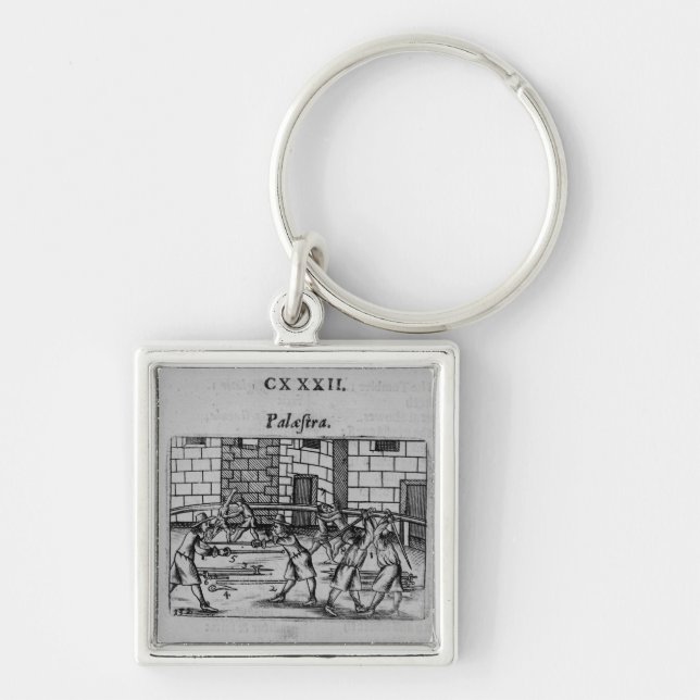 The Fencing School Keychain (Front)