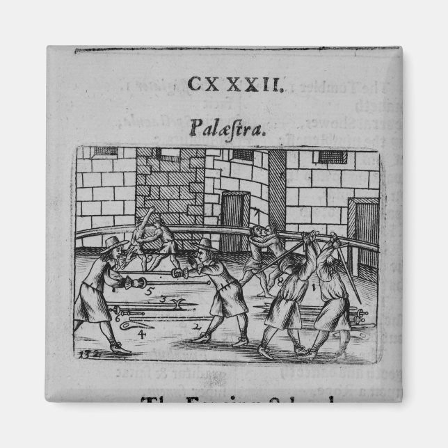 The Fencing School Magnet (Front)