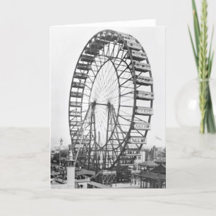 The ferris wheel at the World's Columbian Card