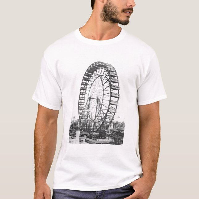 The ferris wheel at the World's Columbian T-Shirt (Front)