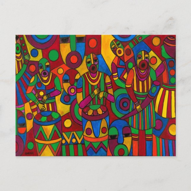 The Festival by Emeka! Postcard (Front)