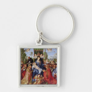 The Festival of the Rosary, 1506 Keychain