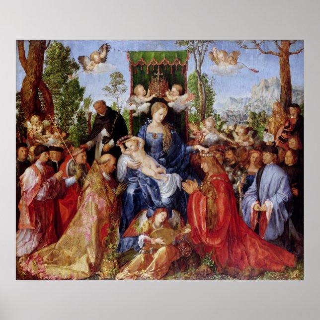 The Festival of the Rosary, 1506 Poster (Front)