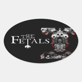 The Fetals Oval Totem Sticker
