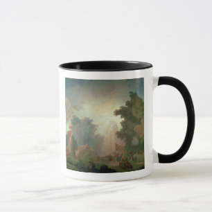 The Fete at Saint-Cloud (oil on canvas) (for detai Mug