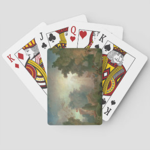 The Fete at Saint-Cloud (oil on canvas) (for detai Playing Cards