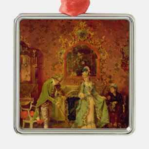 The Fiddler Metal Ornament