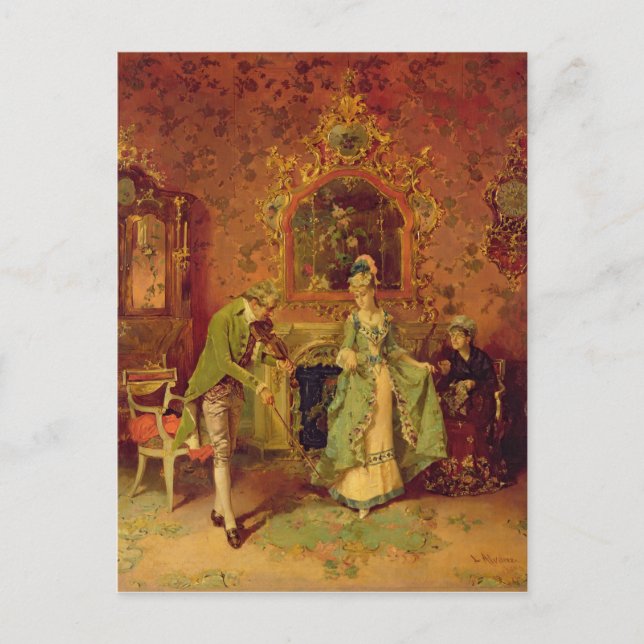 The Fiddler Postcard (Front)