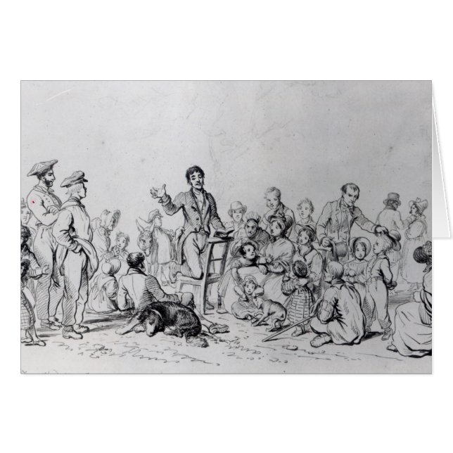 The Field Preacher, 1837 (Front Horizontal)