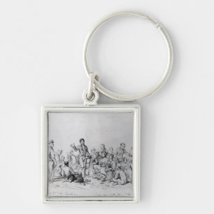 The Field Preacher, 1837 Keychain