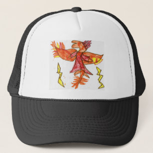The Fiery Draggy Trucker Hat
