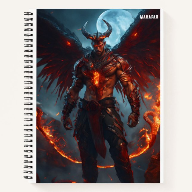 The Fiery Warrior Notebook (Front)