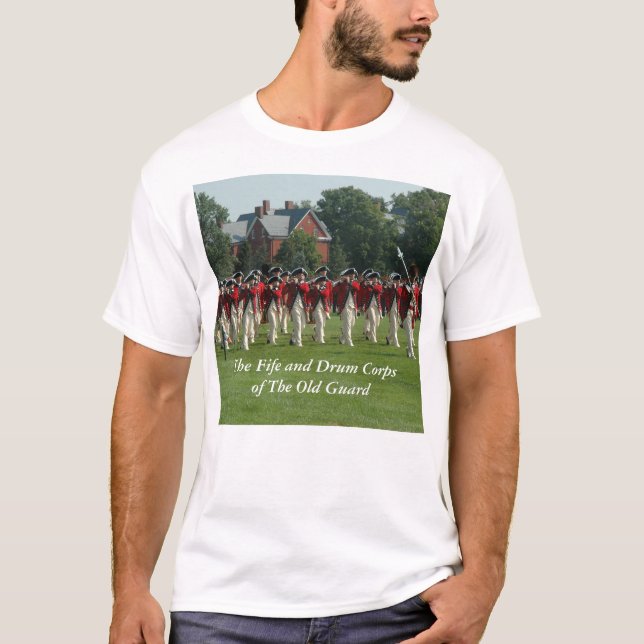 The Fife and Drum Corps of The Old Guard T-Shirt (Front)