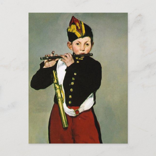 The Fifer by Edouard Manet Postcard (Front)