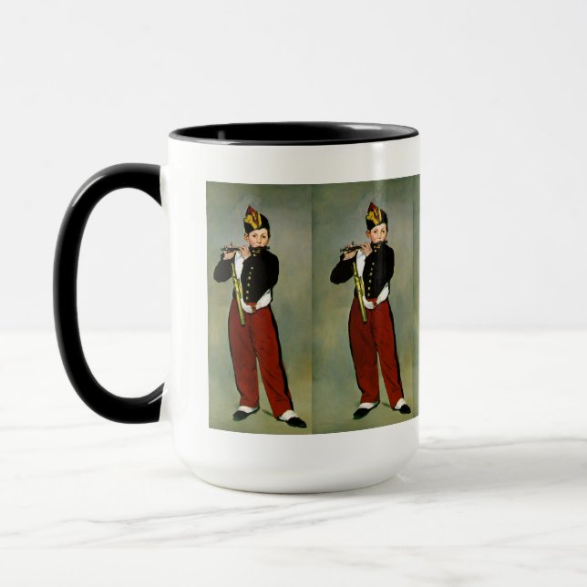 "The Fifer" , Édouard Manet Mug (Left)