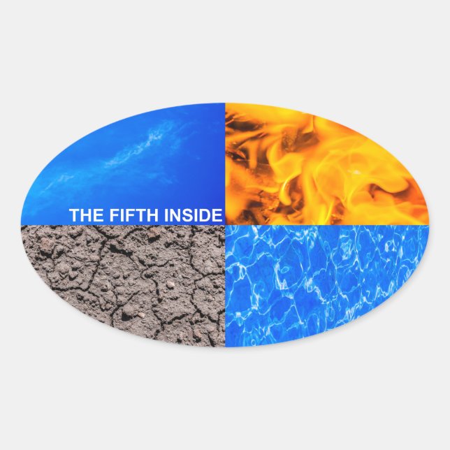 The Fifth Inside Oval Sticker (Front)