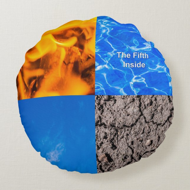 The Fifth Inside Round Pillow (Back)