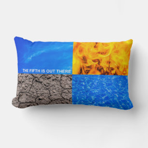 The Fifth Is Out There Lumbar Pillow