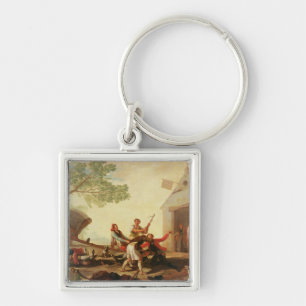 The Fight at the Venta Nueva, 1777 Keychain