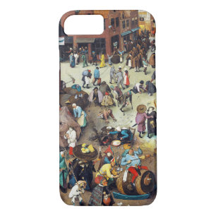 The Fight Between Carnival and Lent, Bruegel Case-Mate iPhone Case