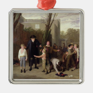 The Fight Interrupted, 1815-16 Metal Ornament
