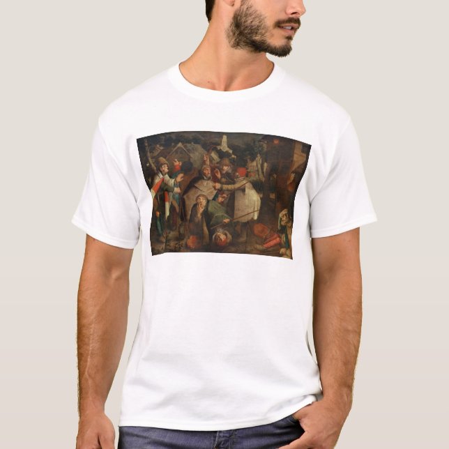 The Fight of the Blind Men, 1643 T-Shirt (Front)