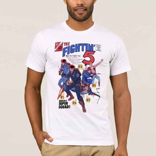 The Fightin' 5 T-Shirt (Front)