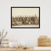 The Fighting 7th Cavalry Officers SD 1891 Poster (Kitchen)