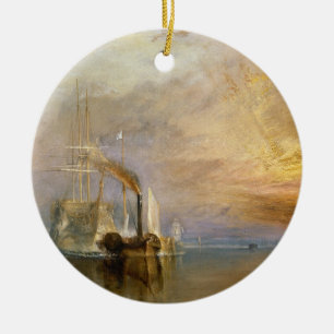 The Fighting Temeraire, 1839 Ceramic Ornament