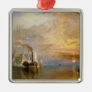 The Fighting Temeraire, 1839 Metal Ornament
