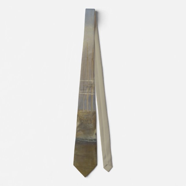 The Fighting Temeraire (by J.M.W. Turner) Tie (Front)