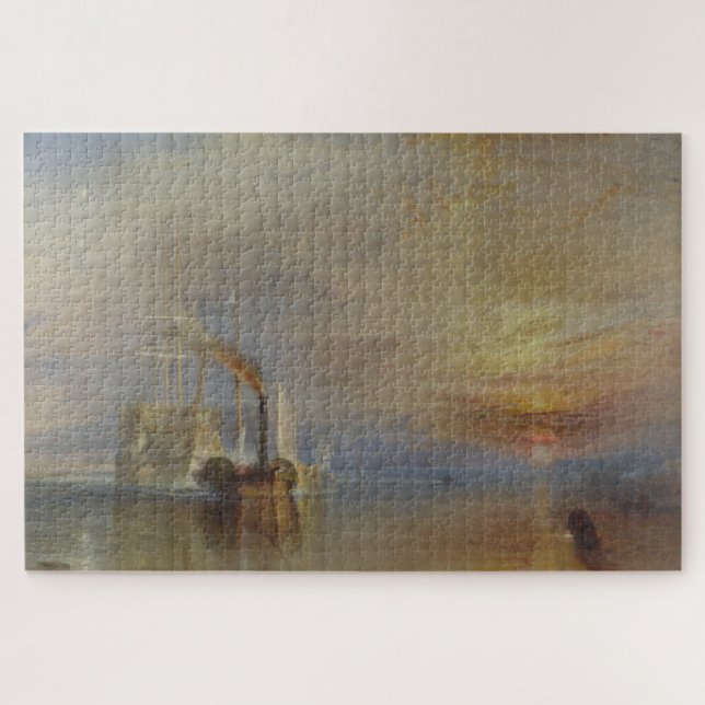 The Fighting Temeraire – J.M.W. Turner Jigsaw Puzzle (Horizontal)