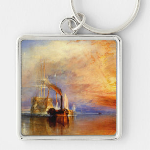 The Fighting Temeraire, J. M. W. Turner Keychain