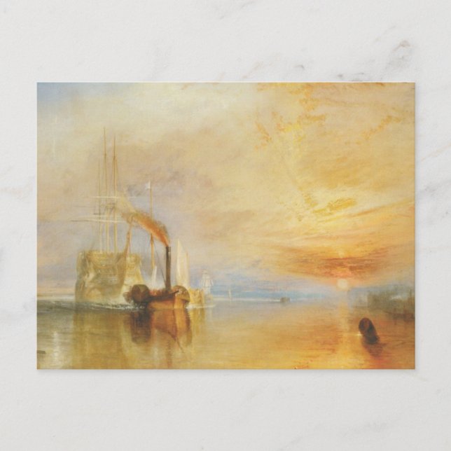The Fighting Temeraire Postcard (Front)