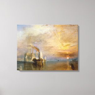 The "Fighting Temeraire" Tugged Canvas Print