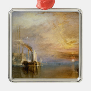 The "Fighting Temeraire" Tugged Metal Ornament
