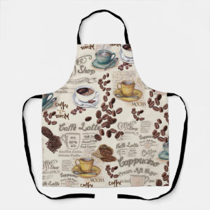 The Fika Swedish Coffee shop Apron