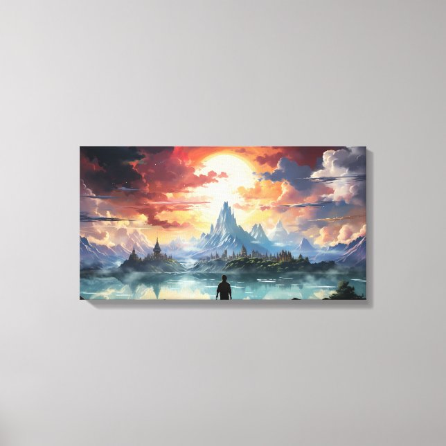 The Final Destination Reached Canvas Print (Front)