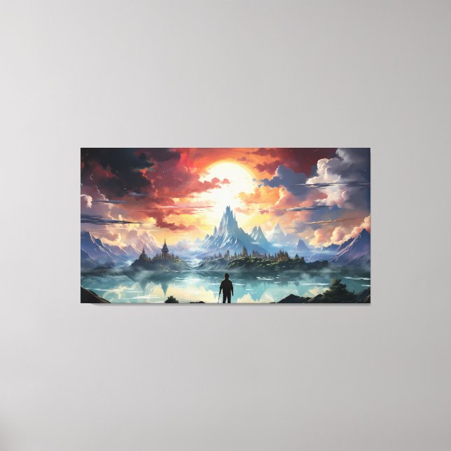 The Final Destination Reached Canvas Print (Front)