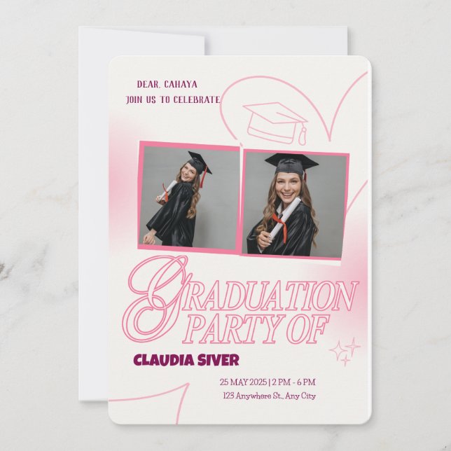 The Final Draught: Graduation Party Invitation (Front)