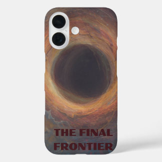 The final frontier Black Hole iPhone 16 Case