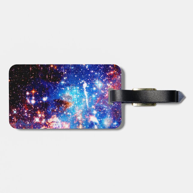The final frontier luggage tag (Back Horizontal)